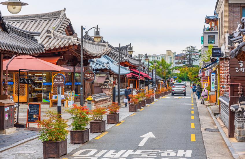 หมู่บ้านชอนจูฮันอก (Jeonju Hanok Village) เที่ยวเกาหลี ทัวร์เกาหลี