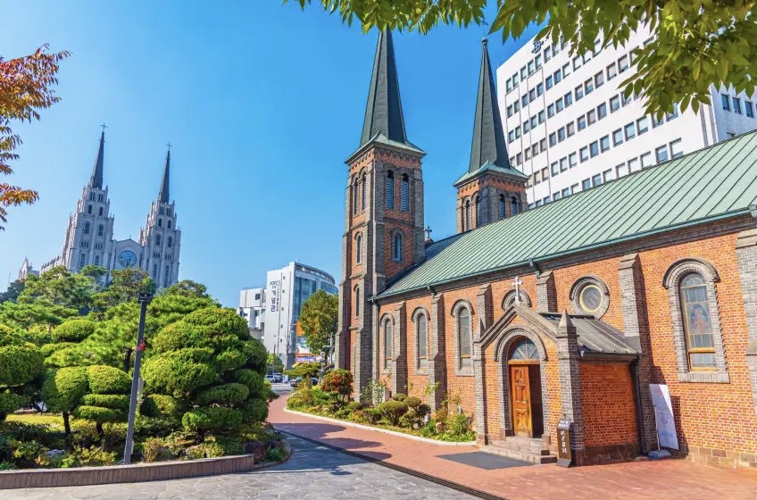 โบสถ์แทกูเจอิล (Daegu Jeil Church 대구제일교회) เที่ยวเกาหลี ทัวร์เกาหลี