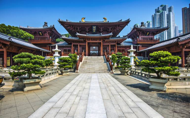 สวนหนานเหลียน Nan Lian Garden ที่เที่ยวฮ่องกง ทัวร์ฮ่องกง