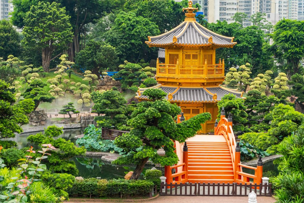 สวนหนานเหลียน Nan Lian Garden ที่เที่ยวฮ่องกง ทัวร์ฮ่องกง