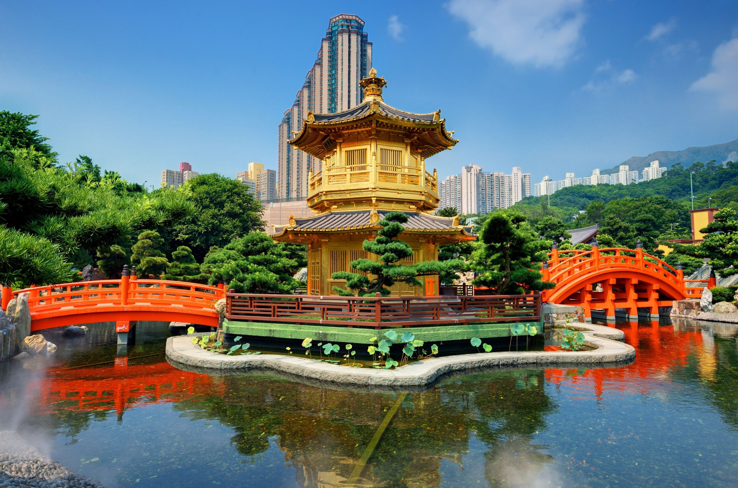 สวนหนานเหลียน Nan Lian Garden ที่เที่ยวฮ่องกง ทัวร์ฮ่องกง
