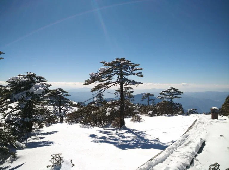 ภูเขาหิมะเจียวจื่อ ( Jiaozi Snow Mountain หรือ 轿子雪山 ) เที่ยวคุนหมิง เที่ยวจีน